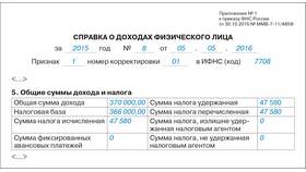 Что означает код 2001 в справке 2-НДФЛ в ЭССЕН