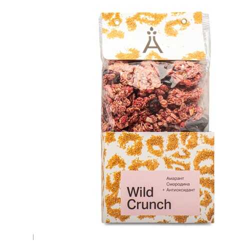 Гранола хрустящая Wild Crunch, «Амарант и Смородина» от Елены Наумовой, 260 г, Москва в ЭССЕН