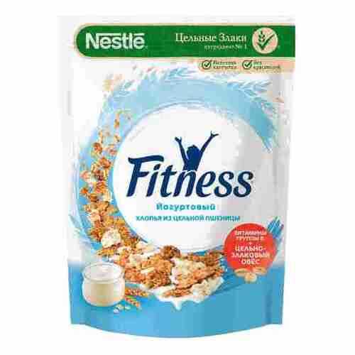 Хлопья из цельной пшеницы Nestle Fitness йогуртовый 160 г в ЭССЕН