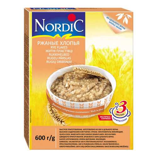 Хлопья Nordic ржаные 600г в ЭССЕН