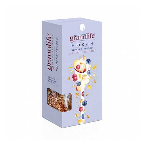 Мюсли Черника-Яблоко Granolife 400 г в ЭССЕН