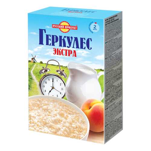 Овсяные хлопья Геркулес экстра быстрого приготовления 350 г в ЭССЕН