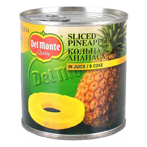Ананас Del Monte кольца в соке 435 г в ЭССЕН