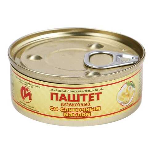 Консервы мясные ЙОМ паштет печеночный со сливочным маслом №1 100 г в ЭССЕН