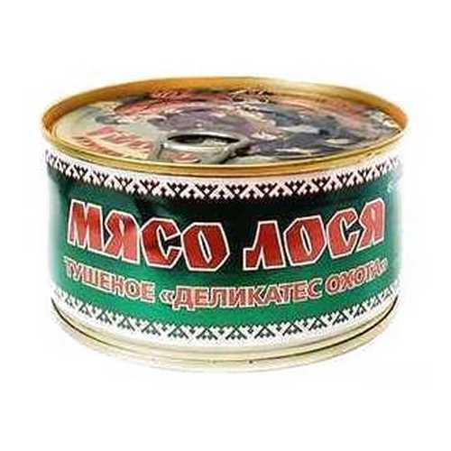 Мясо лося тушеное 325г в ЭССЕН