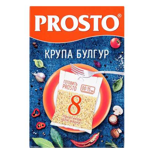 Булгур пшеничный Prosto 62.5 г 8 пакетиков в ЭССЕН
