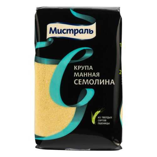 Крупа манная Мистраль семолина 450 г в ЭССЕН