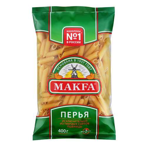 Макаронные изделия Makfa перья 400 г в ЭССЕН