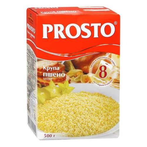 Пшено Prosto в пакетиках 8*62.5 г в ЭССЕН