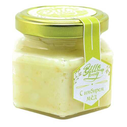 Крем-мед BelloHoney с имбирем 120 мл в ЭССЕН