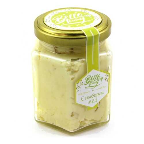 Крем-мед BelloHoney с имбирем 200 мл в ЭССЕН
