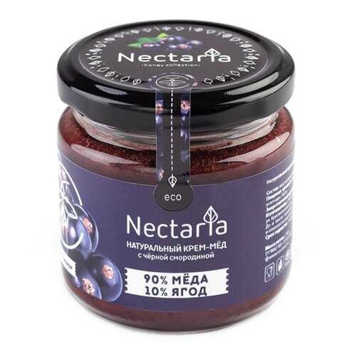 Крем-мёд с чёрной смородиной Nectaria 230 г в ЭССЕН