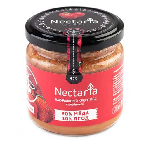 Крем-мёд с клубникой Nectaria 230 г в ЭССЕН