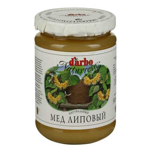 Мед D'arbo натуральный липовый 500 г в ЭССЕН