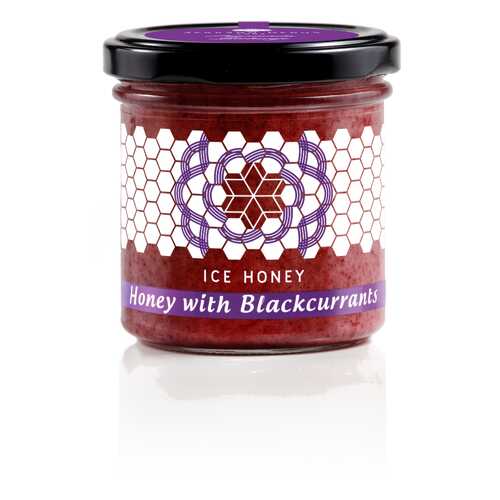 Мед Ice honey с черной смородиной (Honey with Blackcurrants) 200 г в ЭССЕН