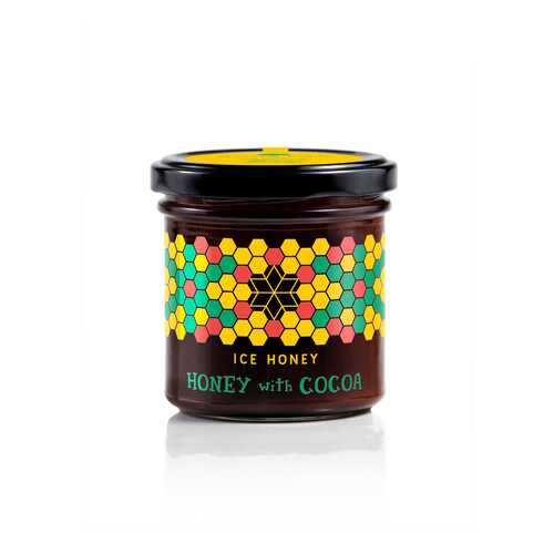 Мед Ice honey с какао (Honey with Cocoa) 200 г в ЭССЕН