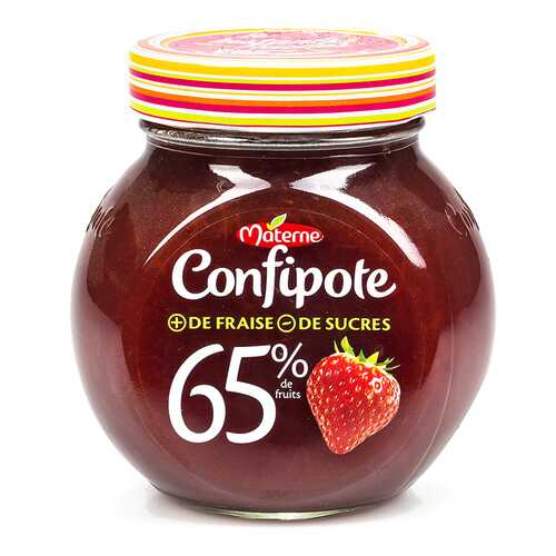 Варенье Confipote из клубники 65% фруктов, MATERNE, 350 г, Франция в ЭССЕН