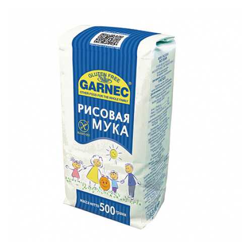 Мука рисовая, без глютена Garnec 500 г в ЭССЕН