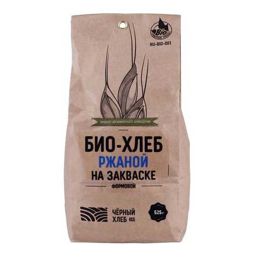 Смесь для выпечки Чeрный хлеб био-хлеб ржаной формовой на закваске 525 г в ЭССЕН