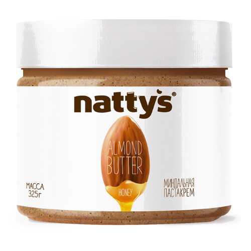 Миндальная паста Nattys Honey 325 г в ЭССЕН