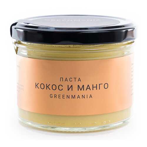 Паста GreenMania кокос и манго 200 г в ЭССЕН