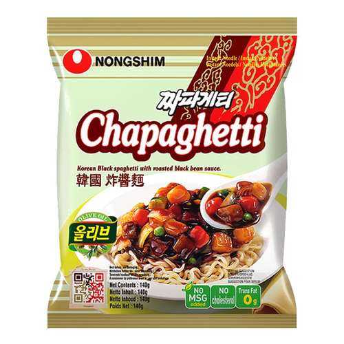 Лапша быстрого приготовления Чапагетти Nongshim пачка 140 г в ЭССЕН