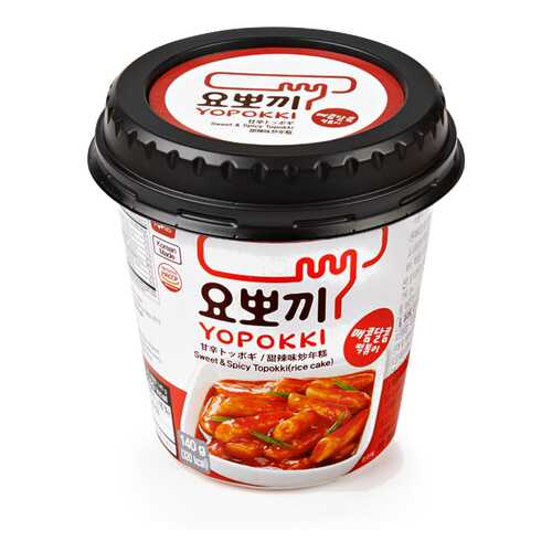Рисовые палочки Young Poong Топокки сладко-острые 140 г в ЭССЕН