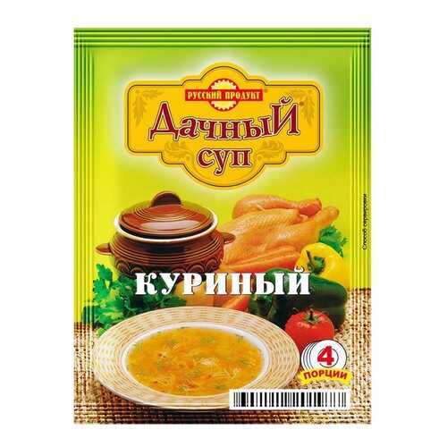 Суп Дачный куриный 60 г в ЭССЕН