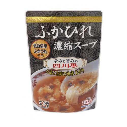 Суп из акульих плавников Sanriku вкус провинции Сычуань 3 порции Япония готовый 200 г в ЭССЕН