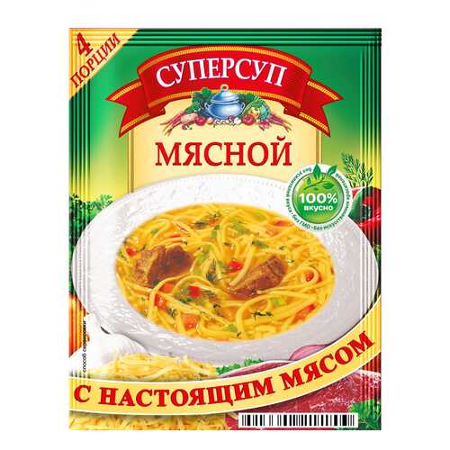 Суперсуп мясной 70 г в ЭССЕН