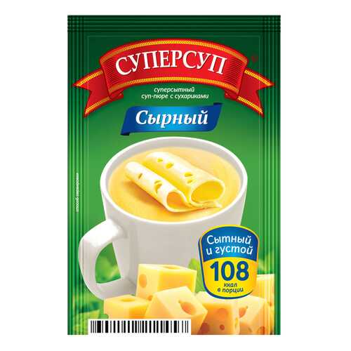 Суперсуп-пюре Суперсытный сырный с сухариками 26.5 г в ЭССЕН