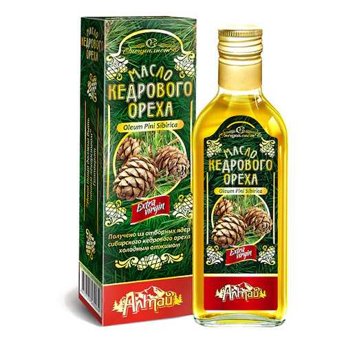Масло пищевое Алтай нерафинированное кедровое 250 мл в ЭССЕН
