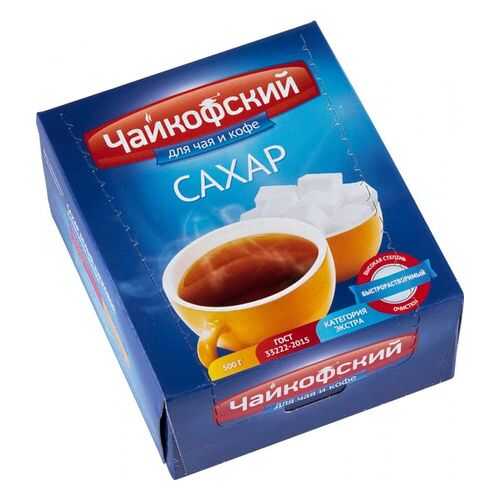 Сахар Чайкофский белый кусковой 500 г в ЭССЕН