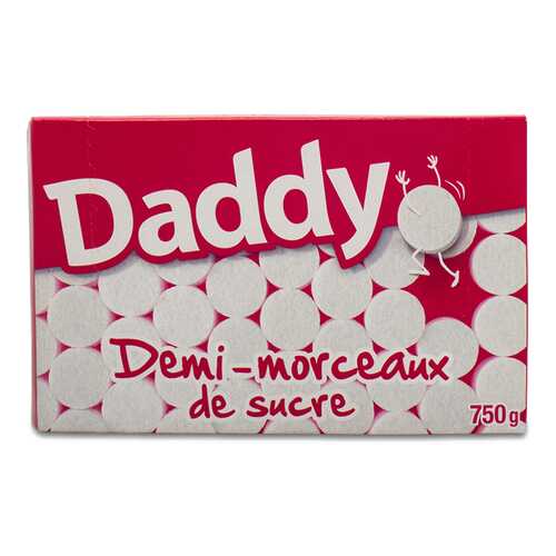 Сахар DADDY тростниковый кусковой CrystalCo 750г Франция в ЭССЕН