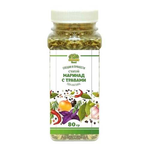 Сухой маринад Organic food с травами 80 г в ЭССЕН