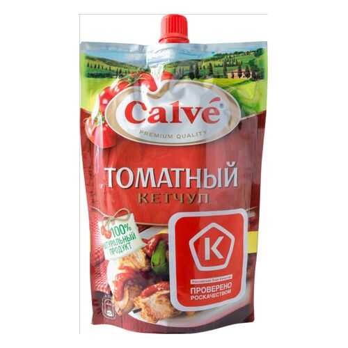 Кетчуп Calve томатный 350 г в ЭССЕН