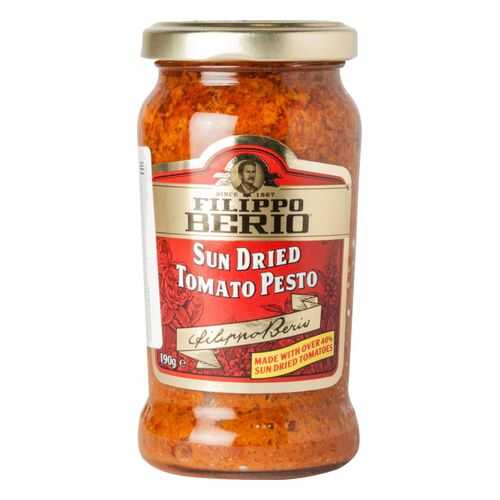 Соус Filippo Berio sun dried tomato pesto с сушеными томатами 190 г в ЭССЕН