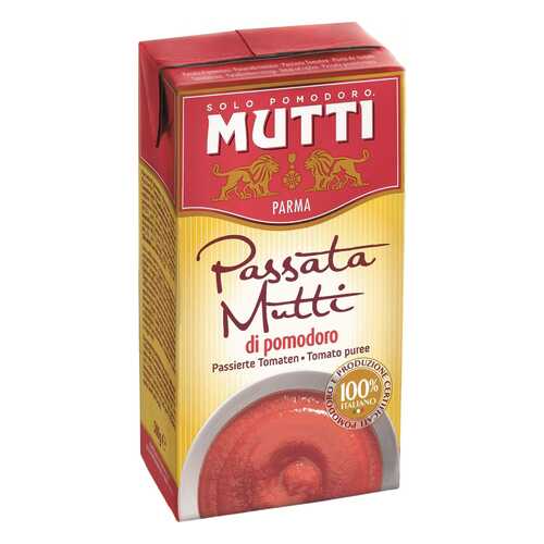 Томаты Mutti Passata протертые 500 г в ЭССЕН