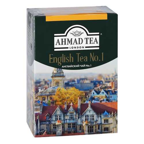 Чай Ahmad Tea английский №1 черный байховый листовой с ароматом бергамота 200 г в ЭССЕН