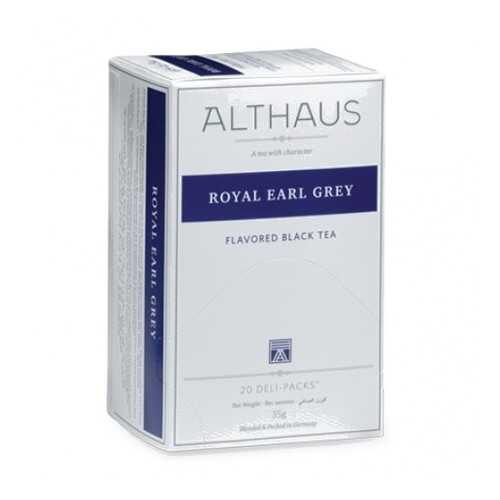 Чай Althaus Royal Earl Grey Deli Pack 20*1.75 г в ЭССЕН