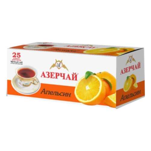 Чай черный Азерчай апельсин 25 пакетиков в ЭССЕН