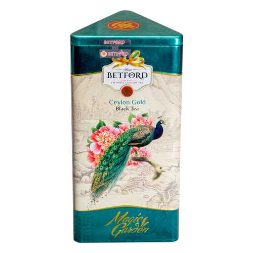 Чай черный Betford Magic garden павлин 300 г в ЭССЕН