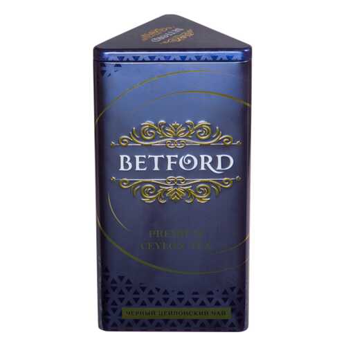 Чай черный Betford призма синяя 300 г в ЭССЕН