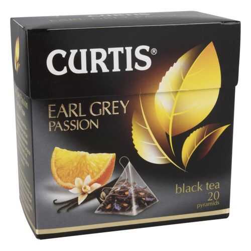 Чай черный Curtis Earl grey passion 20 пакетиков в ЭССЕН