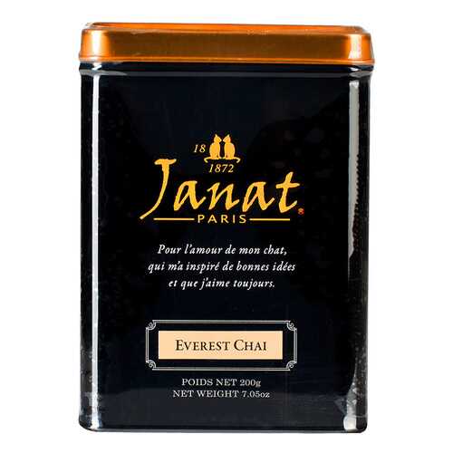 Чай черный Janat Paris с Эвереста 200 г в ЭССЕН