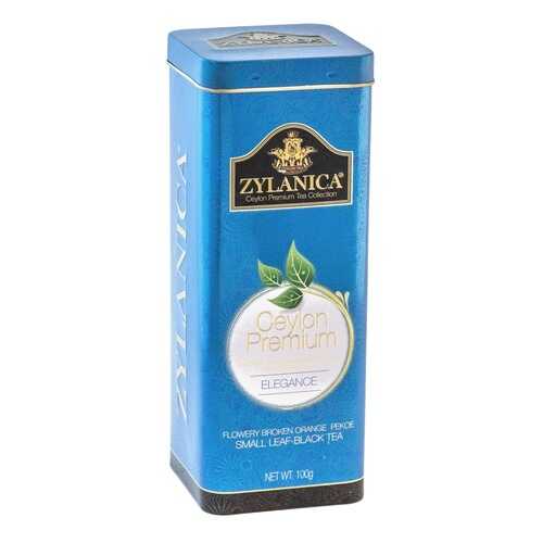 Чай черный листовой Zylanica batik design elegance 100 г в ЭССЕН