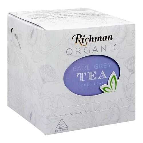 Чай черный Richman Earl Grey 20 пак в ЭССЕН