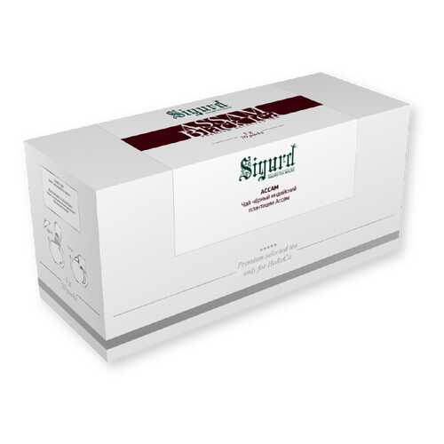 Чай черный в пакетиках для чайника Sigurd Black Assam 15*5 г в ЭССЕН
