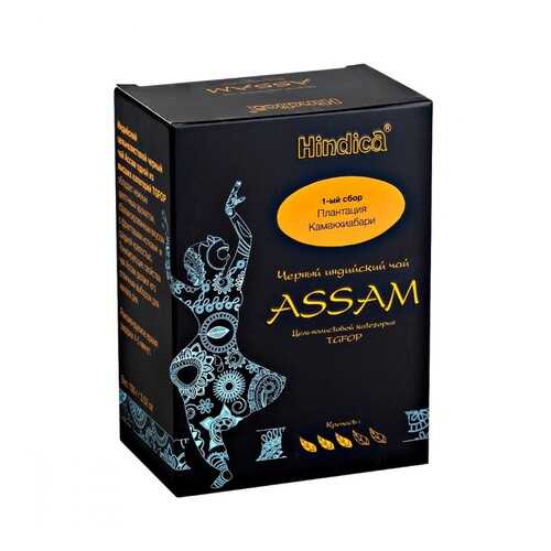 Чай Hindica Assam черный листовой 100 г в ЭССЕН