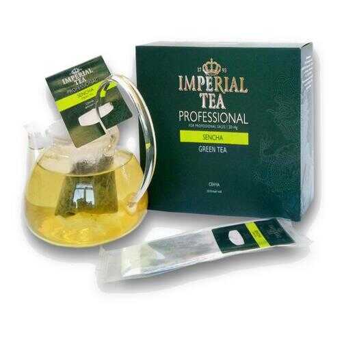 Чай Imperial Tea Professional Сенча зеленый мелколистовой 20 сашетов в ЭССЕН